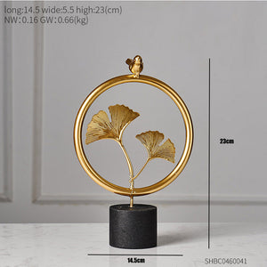 Modern Light Luxury Creative Iron Art Small Decorations Living Room Home Wine Cabinet Decorations