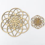 Wooden Crafts  Geometric Wall Art Patterns  Meditation Decorations