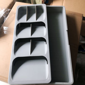 Drawer Organizer Cutlery Divider Shelf Storage Rack Kitchen
