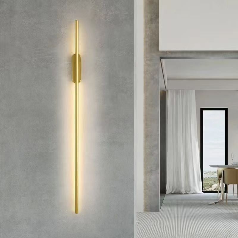 Modern Minimalist Strip Wall Lamp Bedroom Background Decoration